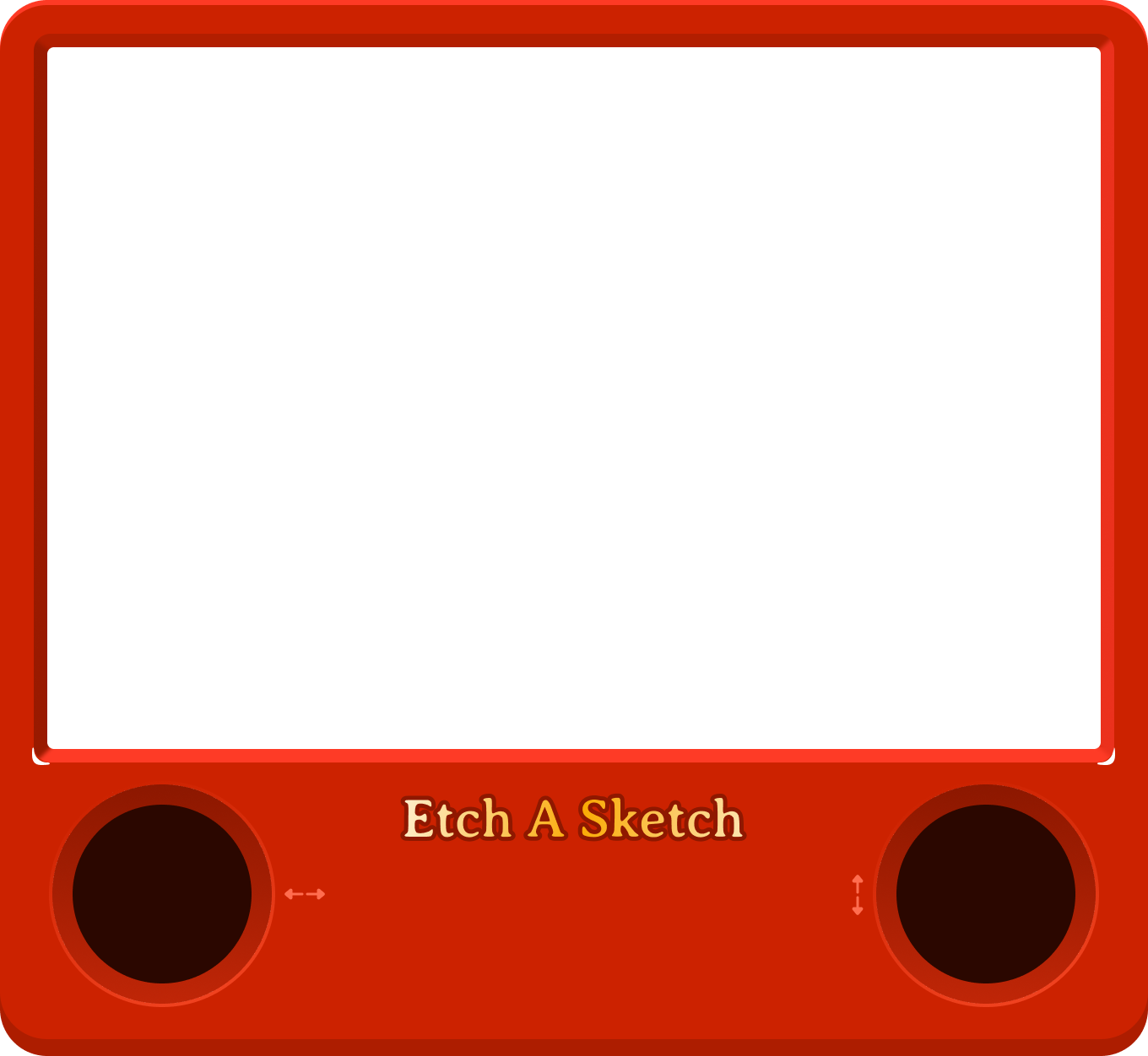 Etch-A-Sketch frame